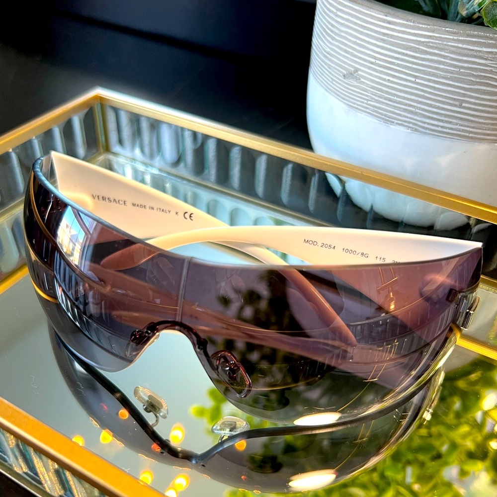 Versace 2023 rimless sunglasses